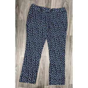 (3/$35) The Limited Size 2 Drew Fit Geometric Pattern Multicolored Cropped Pants